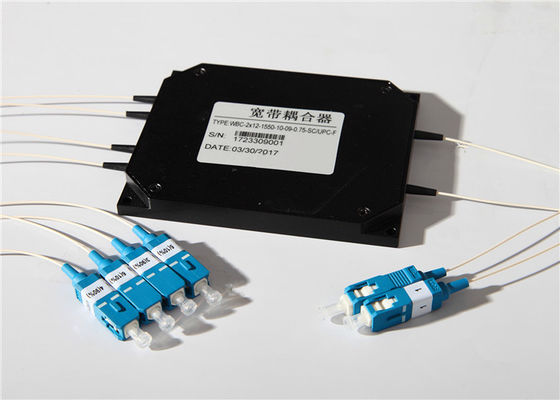 2×4 éventent 1480nm ont fondu le module optique de WDM de fibre
