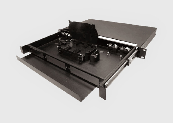 1 12 LC-UPC tresses unimodaux gauches du panneau 900um de correction et d'épissure de bâti de support de RU
